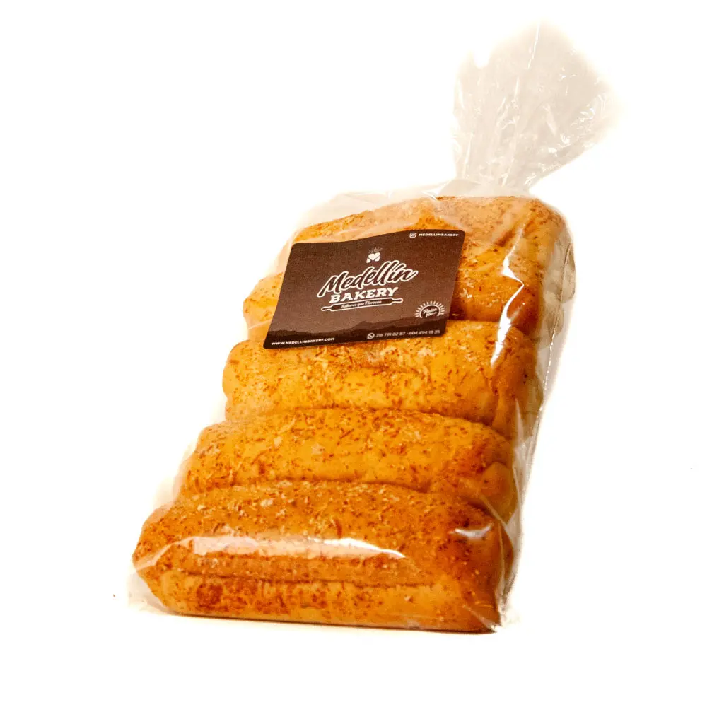 Pan perro parmesano oregano (6 cm x 16 cm) x 5 unidades x 60 gr unidad