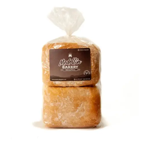 [SMP009] Pan sandwich Artellano (12 cm x 12 cm) x 4 unidades 80 g 
