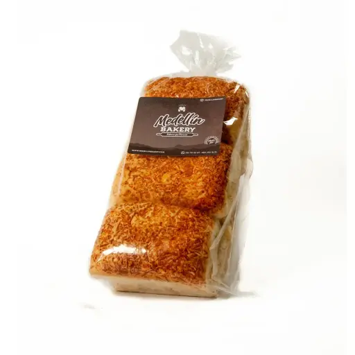 [SMP006] Pan sandwich parmesano oregano (8 cm x 12 cm) x 6 unidades x 60 gr unidad